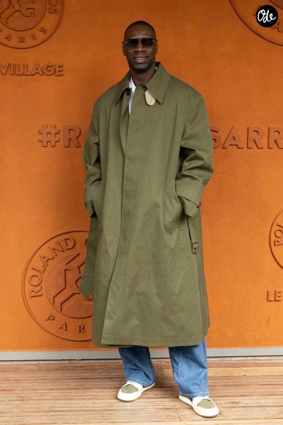 Omar Sy au village lors des Internationaux de France de Tennis de Roland Garros 2025, à Paris, France, le 7 juin 2025. © Cyril Moreau/Bestimage