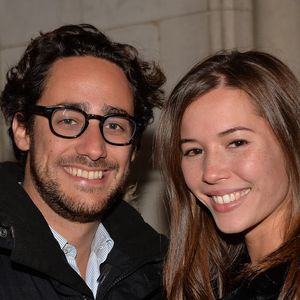 Thomas Hollande et sa compagne Emilie Broussouloux - Soirée de remise des prix du guide Fooding 2017 à la Cathédrale Américaine de Paris le 7 novembre 2016. © Veeren/Bestimage