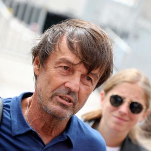 Il a saisi le tribunal de commerce
 L'ancien ministre de l'Écologie Nicolas Hulot lors de la conférence de presse du président de la République après la sortie en mer à bord du navire scientifique "Alfred Merlin" à Marseille Marseille, France, le 3 septembre 2021. © Dominique JacovidesBestimage