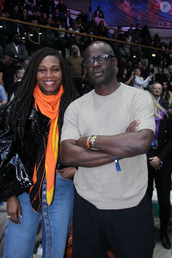 Lilian Thuram et sa femme Kareen Guiock-Thuram - Soirée de remerciement de Teddy Riner à la Maison du judo à Montrouge, le 29 novembre 2024 © Philippe Baldini / Bestimage