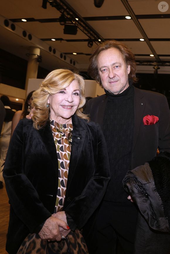 Nicoletta avec son mari Jean Christophe Molinier à la nuit du Petit Prince lors de la 3ème édition des jeux artistiques au Carrousel du Louvre à Paris le 8 février 2025.
© Cédric Perrin  Bestimage