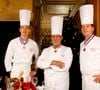 L'établissement avait déjà été rénové en 2019 puis en 2024 pour le centenaire de Paul Bocuse.

Archives - Paul Bocuse, entoure de Christophe Muller et Gilles Reinhardt, dans son restaurant. Le 20 decembre 2002