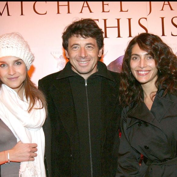 Celine Bosquet, Patrick Bruel - projection du film hommage à Michael Jackson "This Is It" au cinéma "Elysée Biarritz" à Paris. RINDOFF-GUIREC / BESTIMAGE