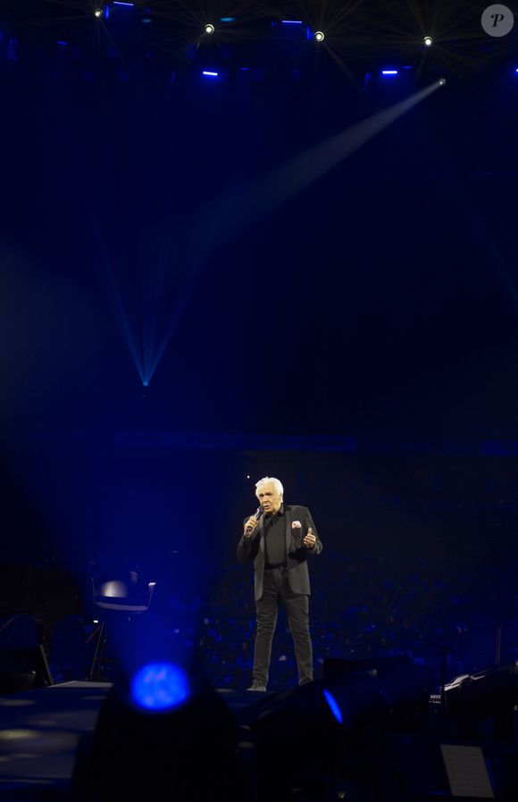 Michel Sardou a fait le show ce week-end à La Défense Arena.
Concerts Michel Sardou, Paris La Défense Arena. © Richard Melloul