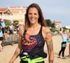 Laure Manaudou ce mardi une vidéo où elle réalise son rêve de monter à cheval dans la mer avec sa fille de 16 ans, Manon.  

Exclusif - La championne de natation L.Manaudou organise et lance la 1ère édition de sa course, la "Swimrun" à Arcachon, France. © Patrick Bernard/Bestimage