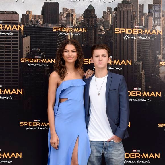 Les acteurs Zendaya et Tom Holland lors du photocall du film "Spiderman : Homecoming" à Madrid, Espagne, le 14 juin 2017.
GTRES / BESTIMAGE