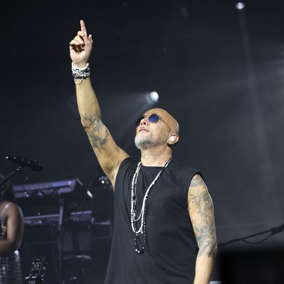 Pascal Obispo en concert à La Seine Musicale à Boulogne-Billancourt, Paris, le 19 octobre 2023.

© Coadic Guirec / Bestimage