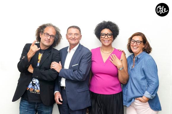 Exclusif - Laurent Karila, Amina Yamgnane, Marc Geiger - - La nouvelle saison de l'émission "ça commence aujourd'hui" sur France 2.
Paris le 1er septembre 2023.
© Jack Tribeca / Bestimage