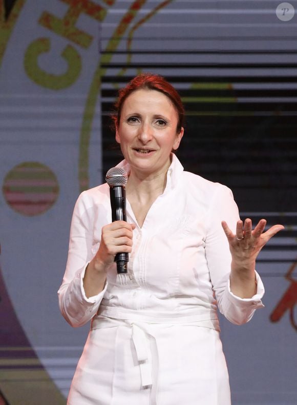 Exclusif - Anne-Sophie Pic - Dîner de gala à l'occasion du 20ème anniversaire de la fondation Children Of Africa au Palais des Congrès Sofitel Hôtel Ivoire à Abidjan, le 16 mars 2018. © Dominique Jacovides/Bestimage