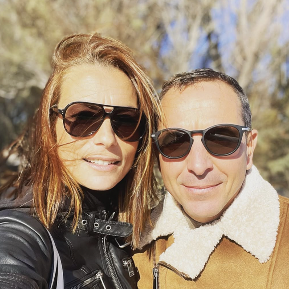 "Je fais du sport quand j’ai l’énergie d’en faire mais je n’ai aucun mérite, c’est grâce à Patrick (Sorrentino, son mari) qui est un ancien coach sportif. Il me traîne par la peau des fesses au sport et je n’ai pas mon mot à dire mais j’ai quand même beaucoup de chance".

Jennifer Lauret et son mari Patrick. Photo Instagram