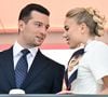 Les deux tourtereaux ont été photographiés ensemble à plusieurs reprises ces derniers mois

Jordan Bardella avec sa compagne la princesse Maria Carolina de Bourbon-Deux-Siciles en tribunes assistent au Formula 1 Louis Vuitton Grand Prix de Monaco 2026 le 7 juin 2026 à Monte-Carlo, Monaco. © Bruno Bebert/Bestimage