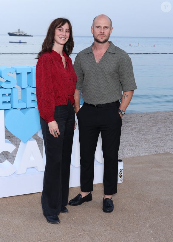 Eleonore Bernheim et Nicolas Gob - Photocall de la soirée au "Neptune" lors du 64ème Festival de Télevision de Monte Carlo le 14 juin 2025.
© Denis Guignebourg / Bestimage