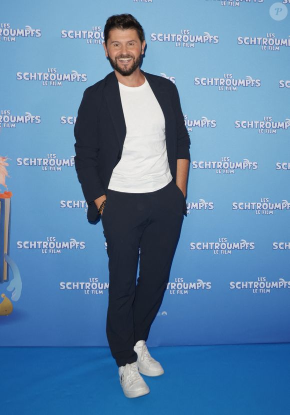 Christophe Beaugrand - Avant-première parisienne du film "Les Schtroumpfs" au cinéma le Grand Rex à Paris le 6 juillet 2025.  © Coadic Guirec / Bestimage