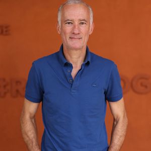 Gilles Bouleau - Célébrités au village des Internationaux de France de tennis de Roland Garros 2024 à Paris le 7 juin 2024.  © Jacovides-Moreau/Bestimage