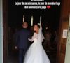 Dans la légende de cette photo inédite, 

Emilie Broussouloux s'est marié le jour de l'anniversaire de son père, une date doublement importante pour elle !