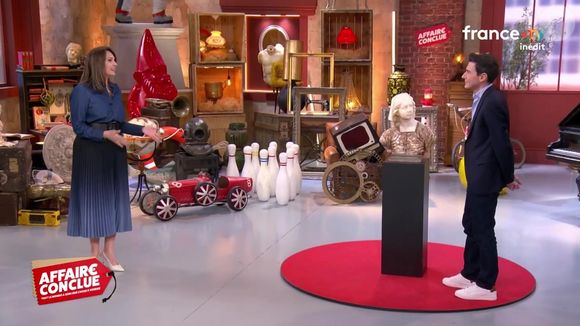 Harold Hessel a rejoint l'émission de France 2 en août 2017.

Harold Hessel dans "Affaire conclue" sur France 2, le 8 mai 2026. Capture d'écran/France 2