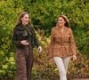 La princesse de Galles et son invitée ont passé un moment auprès d'enfants scouts.

Kate Middleton et Melania Trump au parc de Frogmore à Windsor, dans le Berkshire, lors du deuxième jour de la deuxième visite d'État du président américain Donald Trump au Royaume-Uni. © PA Photo/ Bestimage