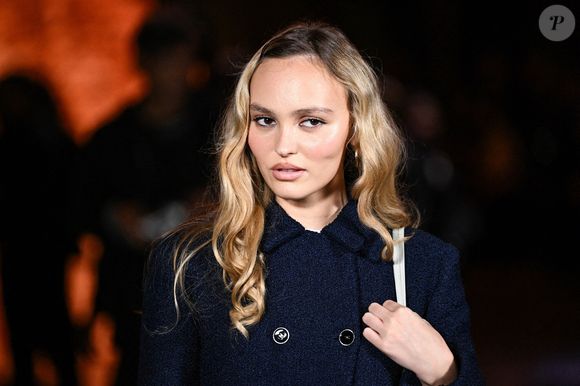 Lily-Rose Depp assiste au défilé Chanel Womenswear printemps/été 2026 dans le cadre de la semaine de la mode à Paris, France, le 06 octobre 2025. Photo par Aurore Marechal/ABACAPRESS.COM