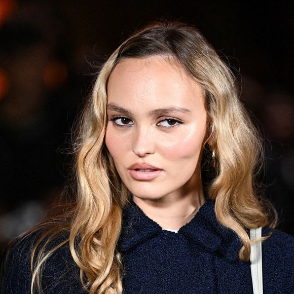 Lily-Rose Depp assiste au défilé Chanel Womenswear printemps/été 2026 dans le cadre de la semaine de la mode à Paris, France, le 06 octobre 2025. Photo par Aurore Marechal/ABACAPRESS.COM