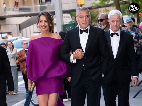 George et Amal Clooney assistent à la cérémonie des Chaplin Awards 2026. New York, Etas-Unis, 28 avril 2026. Janet Mayer/INSTARimages.com