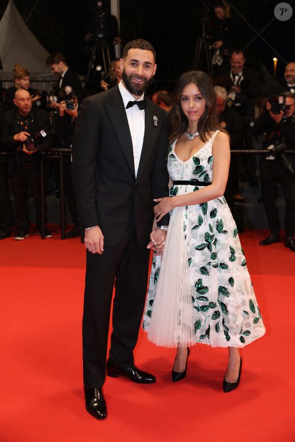Karim Benzema et Lyna Khoudri assistent au tapis rouge de "13 Jours 13 Nuits" lors de la 78ème édition du Festival de Cannes au Palais des Festivals le 23 mai 2025 à Cannes, France. Photo de Jerome Domine/ABACAPRESS.COM