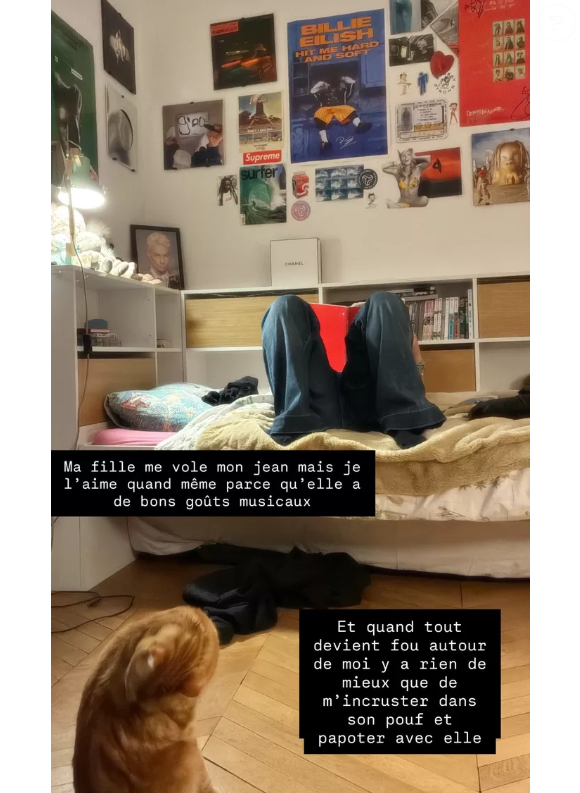 Héloïse, petite-fille du chanteur Renaud et fille de Lolita Séchan, photo partagée sur Instagram le 20 mars 2026.