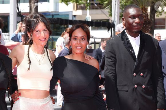 Lise Akoka, Amel Bent, Mouctar Diawara - Montée des marches du film « Man O Bachech (Woman and child) » lors du 78ème Festival International du Film de Cannes, au Palais des Festivals à Cannes. Le 22 mai 2025
© Jacovides-Moreau / Bestimage