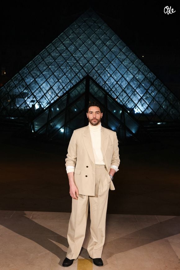 Paris, FRANCE  uests were seen arriving for Le Grand Dîner du Louvre in Paris.



Pictured: Tahar Rahim