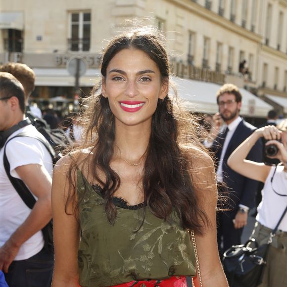 Tatiana Silva - Arrivées au défilé de mode "Fendi", collection Haute-Couture automne-hiver 2018/2019, à Paris. Le 4 juillet 2018