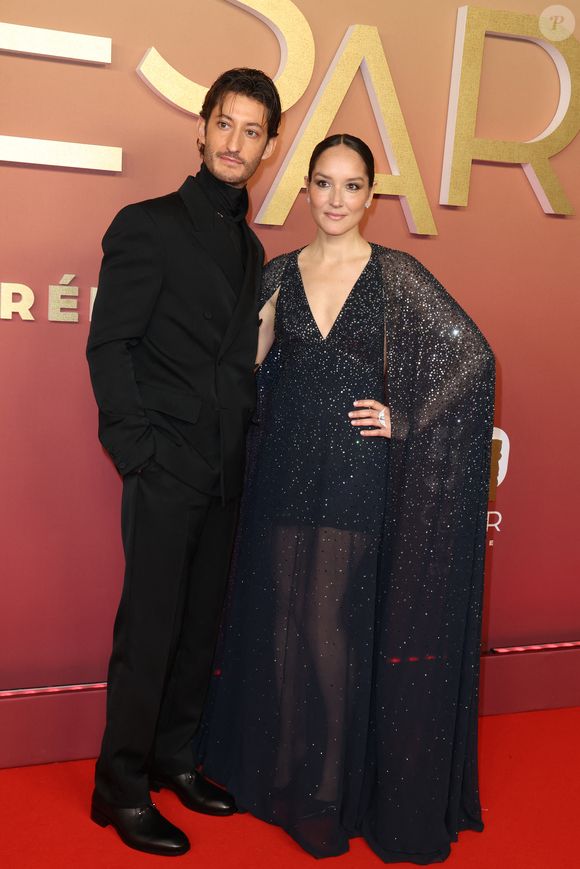 Pierre Niney, Anaïs Demoustier - Photocall de la 50ème édition de la cérémonie des César à l'Olympia à Paris, France, le 28 février 2025 © Dominique Jacovides - Olivier Borde / Bestimage
