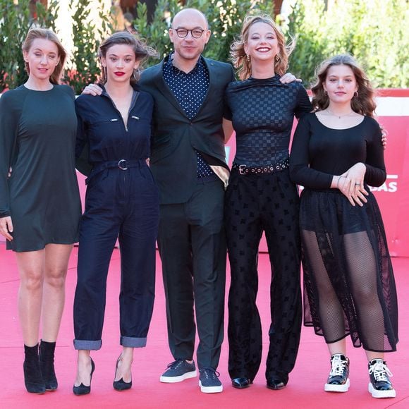 Ludivine Sagnier, Mara Taquin, Christophe Hermans, Sophie Breyer, Bonnie Duvauchelle à la première du film "La Ruche" lors du 16ème Rome Film Fest 2021, à Rome, Italie, le 15 octobre 2021.