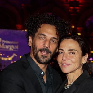 Exclusif - Tomer Sisley et sa femme Sandra - 12ème édition du gala de l'association "Princesse Margot" à l'hôtel Intercontinental Paris le grand à Paris le 18 novembre 2024. © Christophe Clovis / Bestimage