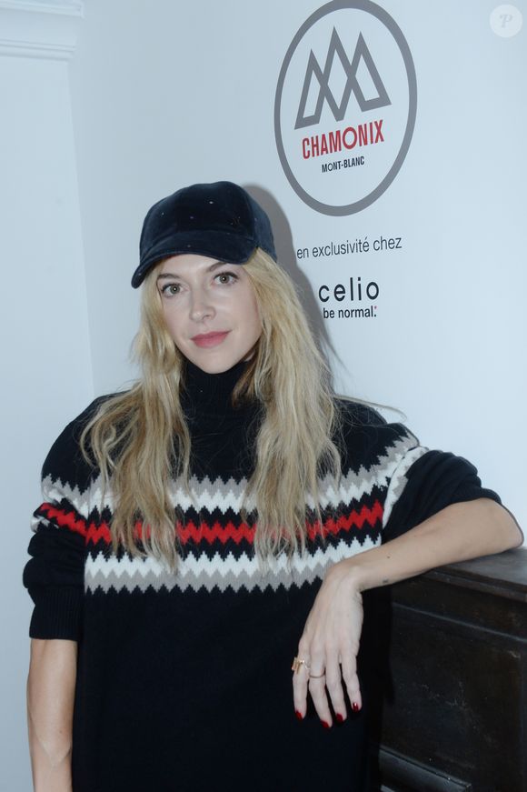 Exclusif - Victoria Monfort  (4) - Celio renouvelle sa collaboration avec Chamonix Mont-Blanc pour l'hiver 2023 le 23 novembre 2023. © Rachid Bellak/Bestimage