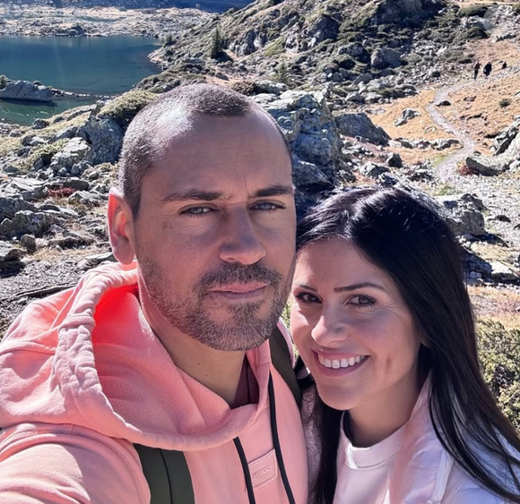 Delphine et Olivier Colas. Capture Instagram Familles Colas