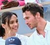 Duo complice et très motivé loin de Paris
Marine Lorphelin et Stanislas Gruau sont vus à Roland Garros le 03 juin 2025 à Paris, France. Photo by ABACAPRESS.COM