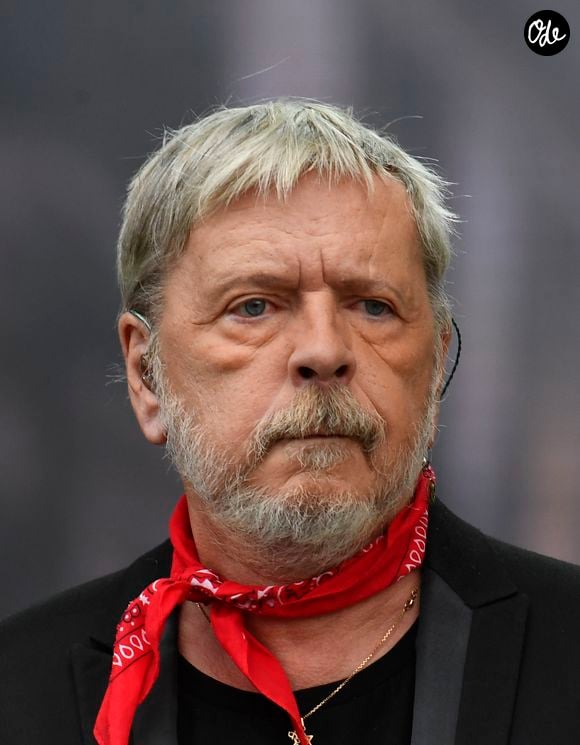 Le chanteur Renaud se produit à la Fête de l'Humanité à La Courneuve, en banlieue parisienne, le 17 septembre 2017. Photo de François Pauletto/Abaca