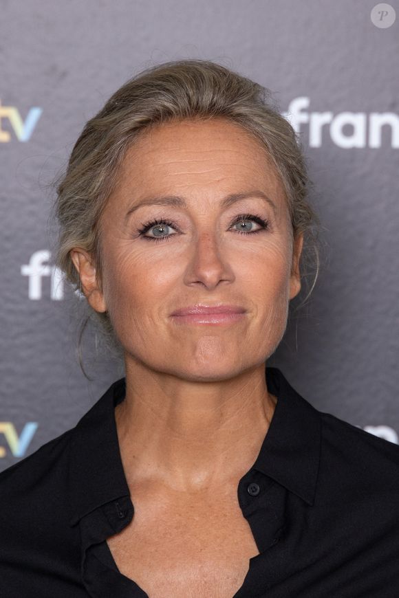 Anne-Sophie Lapix assiste à la conférence de presse de France TV le 04 septembre 2024 à Paris, France. Photo par Nasser Berzane/ABACAPRESS.COM