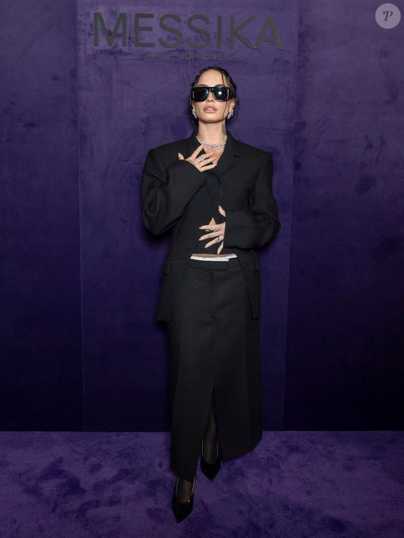 Demi Lovato au photocall du défilé Messika Collection Femme Prêt-à-Porter Printemps/Eté 2026 lors de la Fashion Week de Paris (PFW), au Musée des Arts décoratifs, à Paris, France, le 13 octobre 2025. © Olivier Borde/Bestimage