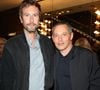 Tenir le bras de son adolescente, qui semble être sa fille Mila, 14 ans. Il est aussi papa d'une petite Lily.
Marc-Olivier Fogiel et son mari François Roelants - Dave célèbre son 80ème anniversaire sur la scène de Grand Rex à Paris le 21 mai 2024. Dave a enthousiasmé le public durant plus de deux heures, pour son concert anniversaire. © Coadic Guirec/Bestimage