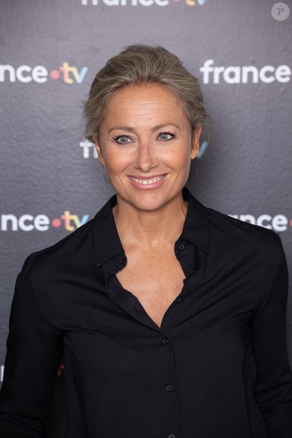 Anne-Sophie Lapix assiste à la conférence de presse de France TV le 04 septembre 2024 à Paris, France. Photo par Nasser Berzane/ABACAPRESS.COM