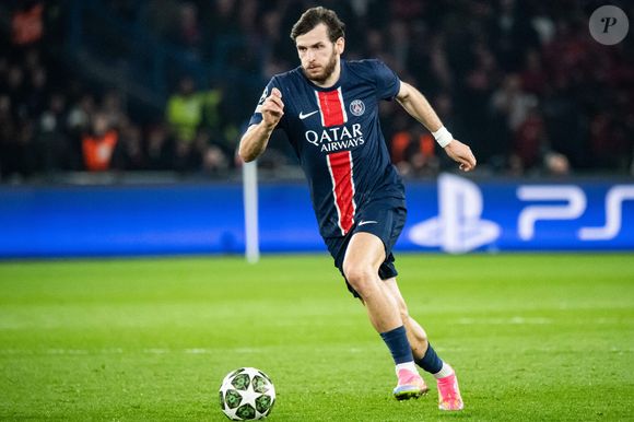 Khvicha Kvaratskhelia (Paris SG) - 1/8e de finale aller de la Ligue des champions 2024-25 entre le PSG contre Liverpool (0-1) au Parc des Princes à Paris le 5 mars 2025.