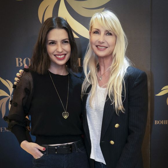 Lucie Bernardoni, Cécile Chaduteau à la soirée de présentation des collections Printemps/Eté 2024 du Bohemia Market, concept store de créateurs, à Paris, France, le 21 mars 2024. © Tribeca-Van Biesen/Bestimage