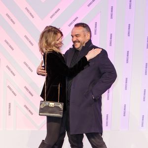 Jeanne Bournaud et François-Xavier Demaison lors du festival Series Mania à Lille le 25 mars 2025.

© Stéphane Vansteenkiste / Bestimage