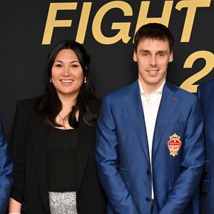 Louis et Marie Ducruet durant la soirée de Gala au Fairmont Hotel à Monaco après  la cinquième édition de la Fight Aids Cup, un match de football caritatif qui s'est déroulé au stade Louis II à Monaco, le 22 janvier 2025. © Bruno Bebert / Bestimage