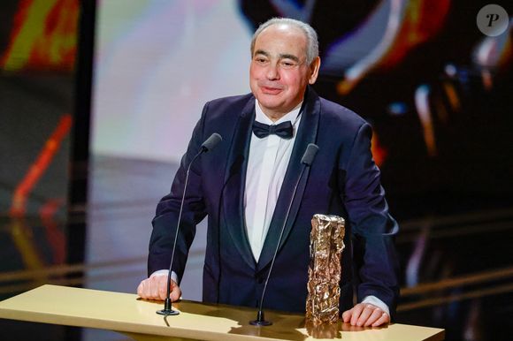 Olivier Snadoudj (Meilleur film étranger : Une bataille après l'autre) lors de la 51ème cérémonie des César à l'Olympia à Paris, France, le 26 février 2025 © Borde-Jacovides/Bestimage
