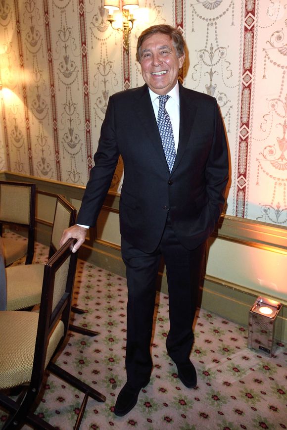 Exclusif - Jean-Pierre Foucault assiste au diner La Chaine de l'Espoir organisé par l'association Pharmavie au Pavillon Ledoyen a Paris, France le 25 janvier 2018. Photo by Aurore Marechal/ABACAPRESS.COM