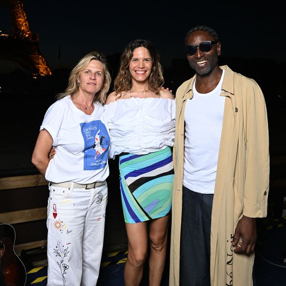 Exclusif - Prix spécial - No Web - Virginie Coupérie-Eiffel, Vanille Clerc, Keziah Jones lors du Showcase de Vanille et Keziah Jones lors du Longines Paris Eiffel Jumping le 20 juin 2025

© Perusseau / Veeren / Bestimage