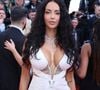 Elle portait une longue robe blanche et décolletée à bretelles
Nabilla est présent sur le tapis rouge de "L’histoire du son" au 78e Festival de Cannes, au Palais des Festivals, le 21 mai 2025 à Cannes. Photo de Jerome Domine/ABACAPRESS.COM