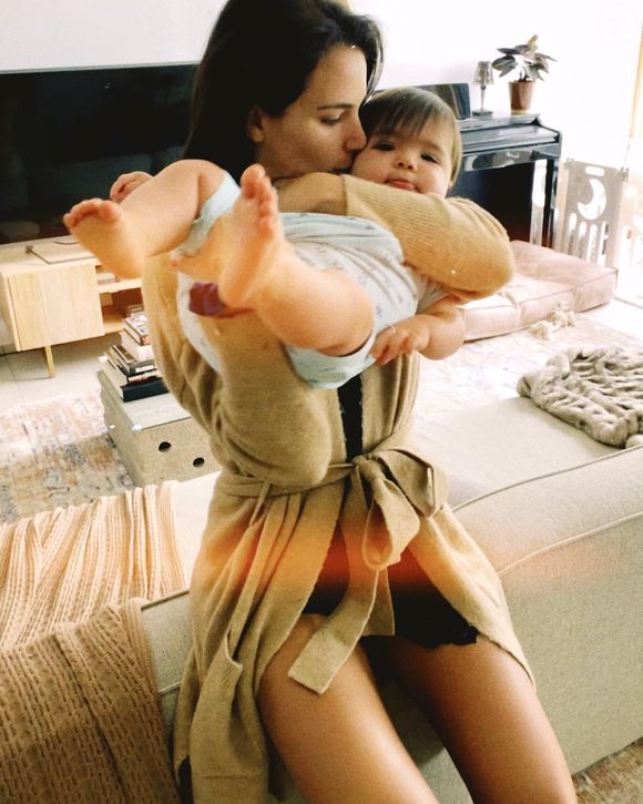 Jade Leboeuf et le petit Elon.