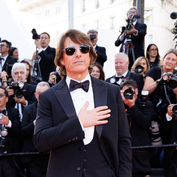 Tom Cruise délaisse ainsi le temps d'une soirée et d'un passage sur la Croisette la sublime Ana de Armas, avec qui il semble s'être rapproché ces derniers temps.

Tom Cruise - Montée des marches du film « Mission Impossible : The Final Reckoning » lors du 78ème Festival International du Film de Cannes, au Palais des Festivals à Cannes. Le 14 mai 2025
© Jacovides-Moreau / Bestimage